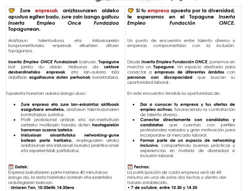 Topagunes Inserta vuelven a Bilbao